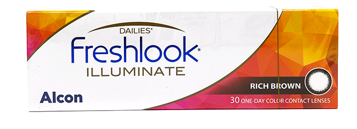 알콘 후레쉬푹 일루미네이트 리치브라운 30pcs